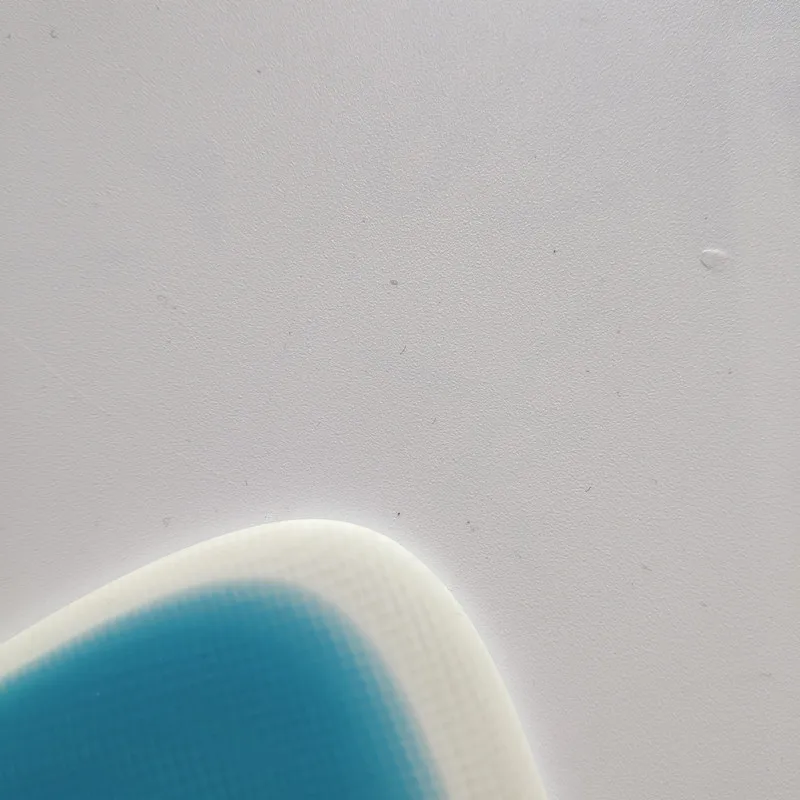 

Two colors Fiberglass surfboard fiberglass series BLUE one-legged rudder with small center rudder