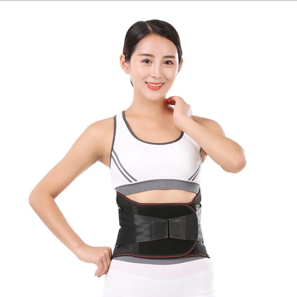 Ортопедический поясной ремень для мужчин Корсет поясницы спины и фитнеса спорта