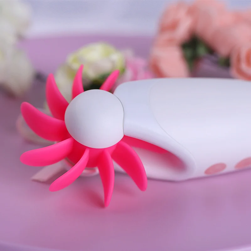 OMYSKY 7 Speed Rotation Oral Sex Tongue Licking Vibrator Female Masturbator Clit Nipple Rolling Toys for Women |