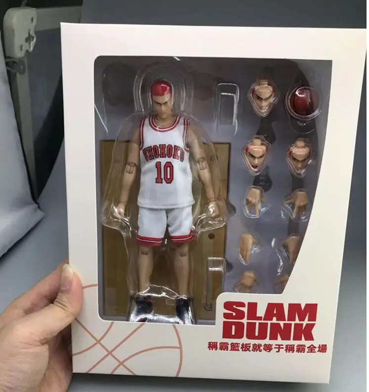 Отличные игрушки дазин ханамичи сакураги экшн фигурка SLAM DUNK GT Модель № 10 белая