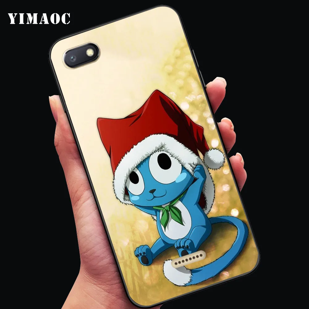 YIMAOC черный мягкий силиконовый чехол для Xiaomi Redmi Note 6 Pro 7 S2 Go |