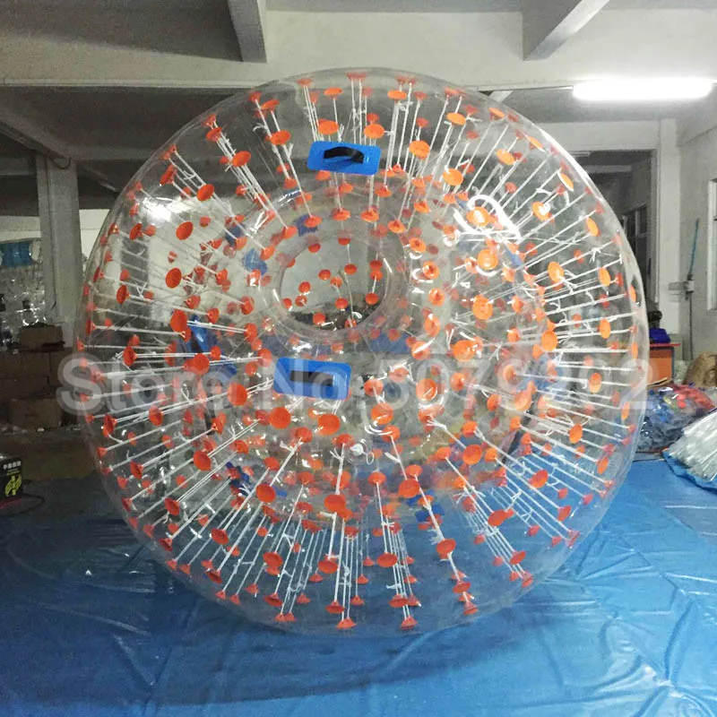 orange dot 3 комплекта/партия м Диаметр Надувной тело Зорб мяч гигантский человеческий шарик для приготовления пищи на воздухе Захватывающие игры Лидер продаж шарик травы/Зорб мяч - Цвет: orange dot