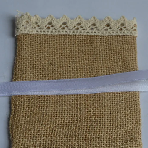 Кружевная Мешковина Подарочная сумка на шнурке 10x15 см|pouch pouch|pouch drawstringpouch holder |