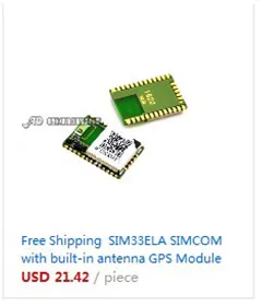 1 шт. SIM33ELA SIMCOM со встроенной антенной gps модуль Guniune