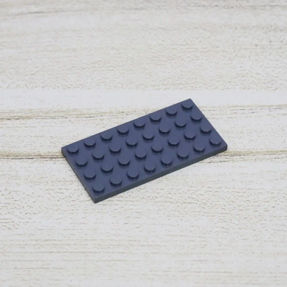 10 шт. пластина 4x8 DIY обучающий строительный Блоки Кирпичи совместимый с лего плиты 3035 опорная плита собирает мелкие частицы