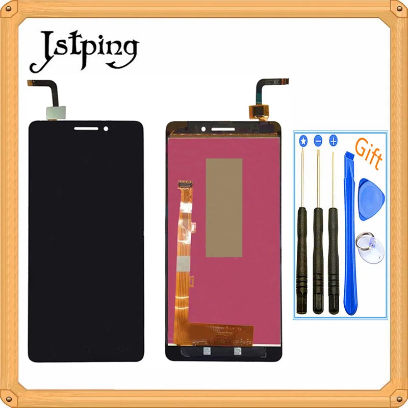Jstping 5 дюймовый полноэкранный ЖК дисплей для Lenovo Vibe P1M P1ma40 P1mc50 панель в сборе рамка