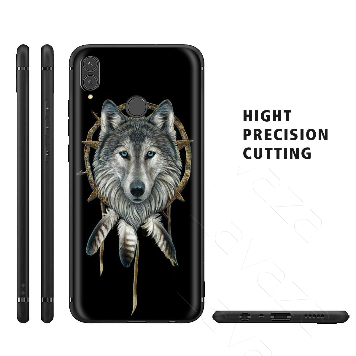 Lavaza Abstract Animal Lion Wolf Tiger Case for Huawei Mate Y7 Y9 P8 P9 P10 P20 P30 P40 Max Lite Pro P Smart Mini 2017 2019 |