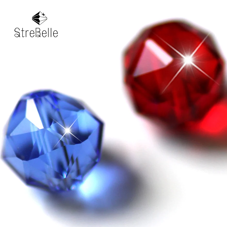 AAA 10 мм 100 шт оптом и в розницу красивые модные стеклянные граненые круглые бусины