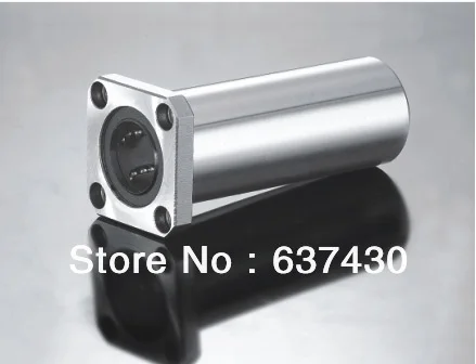 

50pcs/lot LMK12LUU 12mm long square flange linear bearing for cnc