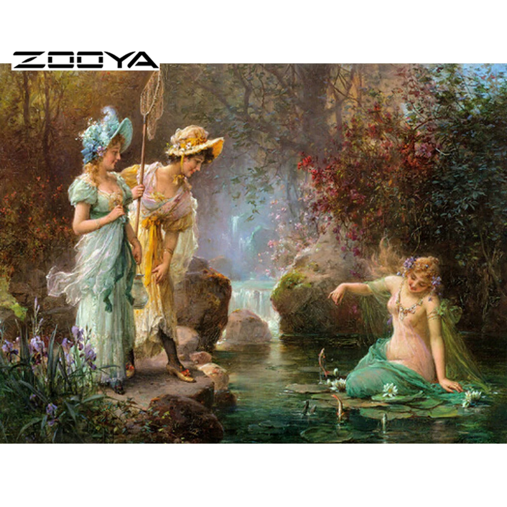 ZOOYA Angel модный набор для рукоделия алмазная живопись наборы вышивки крестом смола