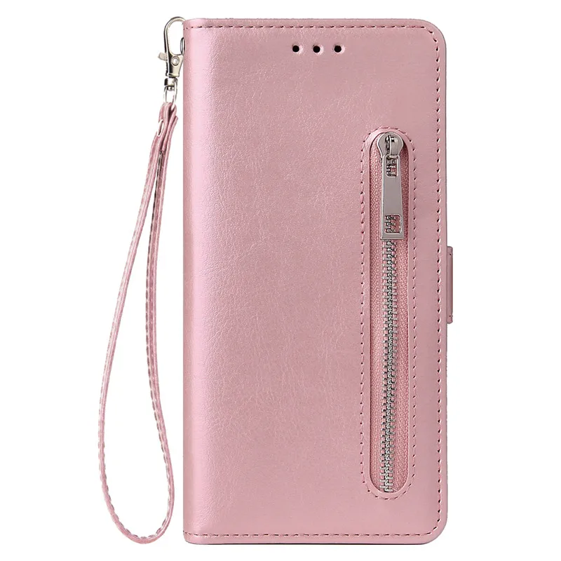 Кожаный чехол для Funda samsung Galaxy J4 Plus чехол s для samsung J4 J6 Plus Чехлы Роскошный кошелек на молнии чехол для телефона