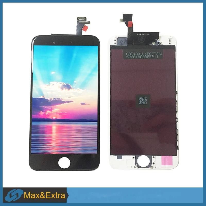 10 шт./лот Одежда высшего качества для iPhone 6 сборка ЖК диспоея с дискретизатором