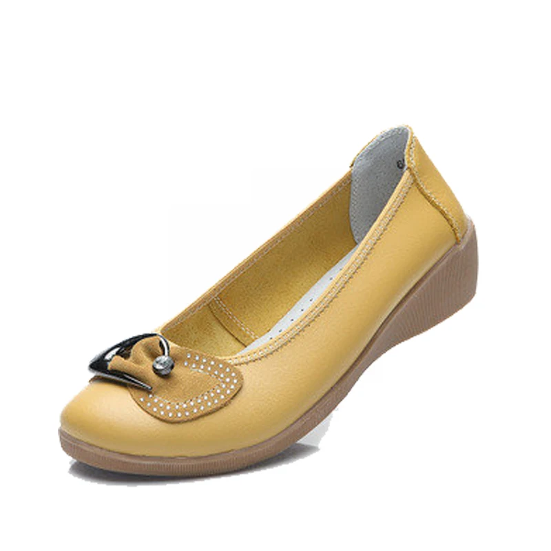 Женская обувь брендовая повседневная из натуральной кожи стразы лоферы с бантом