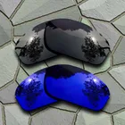 Поляризованные Сменные линзы для солнцезащитных очков Oakley Half Wire 2,0, серые, черные и фиолетовые, синие