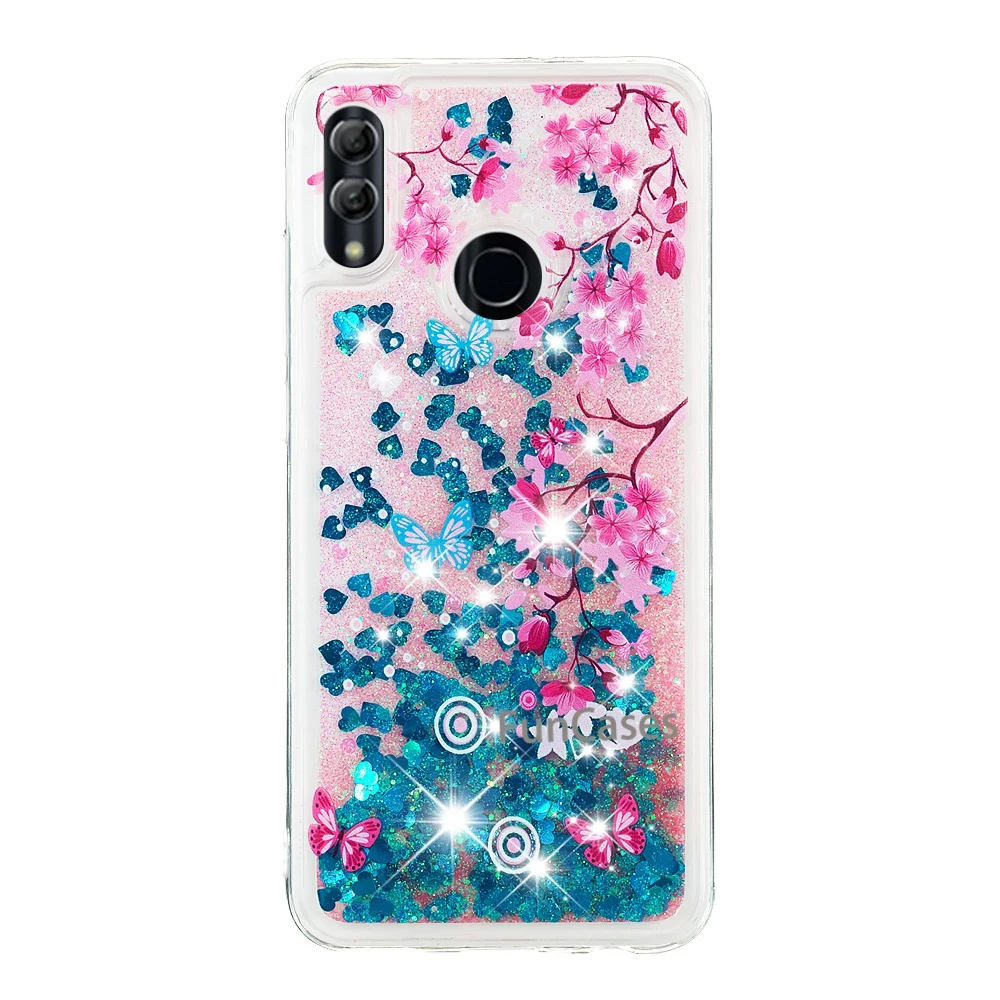 P Smart 2019 чехол светлый блестящий для huawei Honor 10 Lite силиконовый Мягкий ТПУ Фламинго