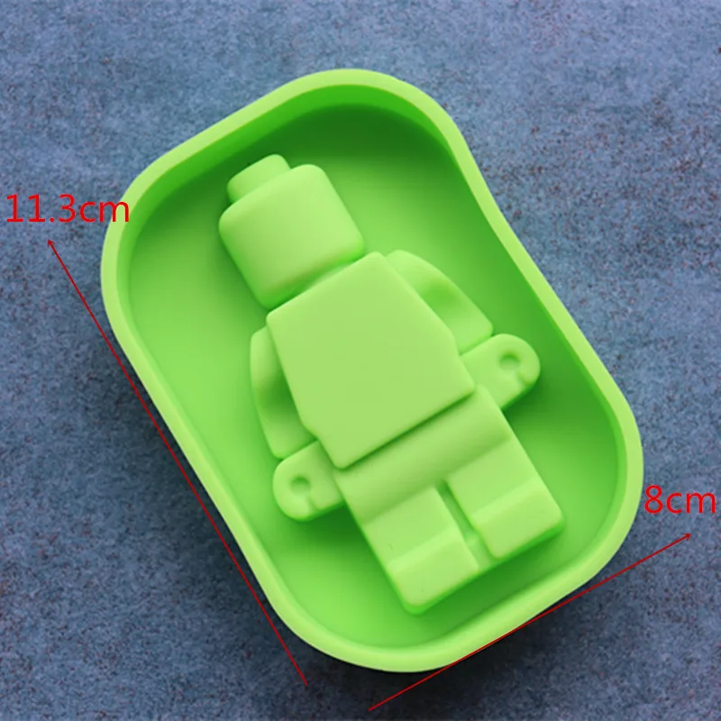 Силикагель Лего серии строительных блоков кубики льда шоколадные помадные формы