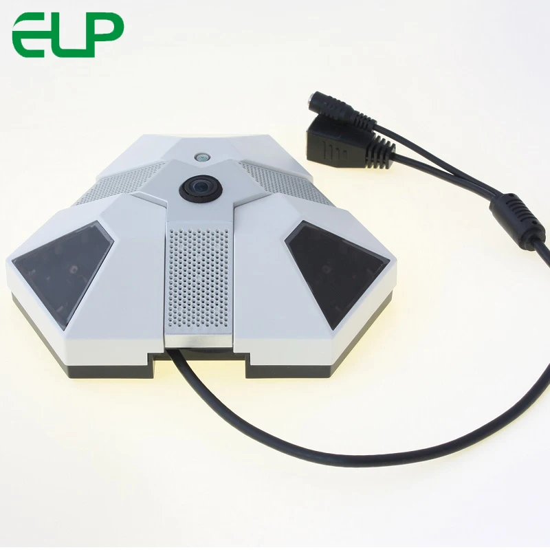 ELP панорамный IP 1.3MP Крытый p2p Onvif полный обзор 360 градусов широкоугольный объектив