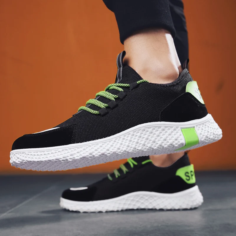 2019 new casual shoes men's breathable spring and summer mesh fashion lightweight sports A5 | Обувь