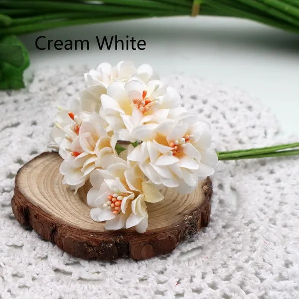 

Искусственные цветы из шелка Celadon 6 шт.