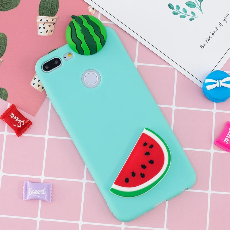 Honor 9 Lite чехол для телефона на huawei P Smart Cover забавная 3D игрушка панда кактус мягкий чехол для Fundas huawei P Smart Honor 9 Lite чехол