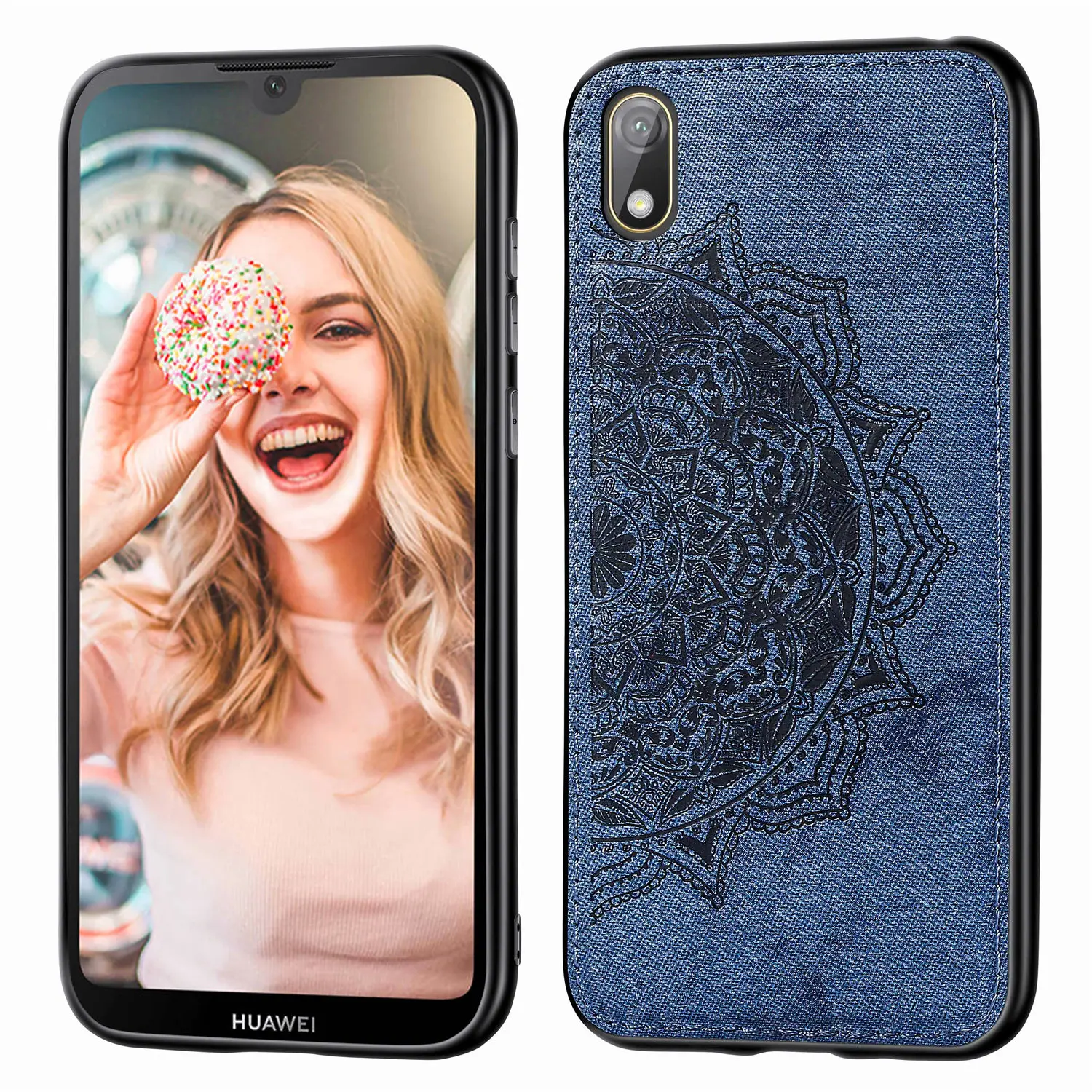 Чехол Honor 8 S для Huawei силиконовый чехол ТПУ автомобильный металлический магнит