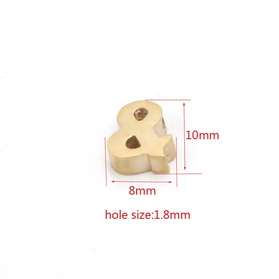 Jaymaxi розово золотой цвет зеркальные шармы полированная нержавеющая сталь Сердце