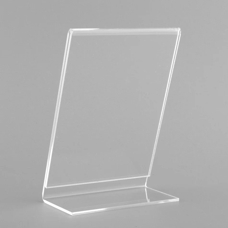 Акриловый держатель стойки дисплея для ногтей постер меню Perspex листовки дисплей