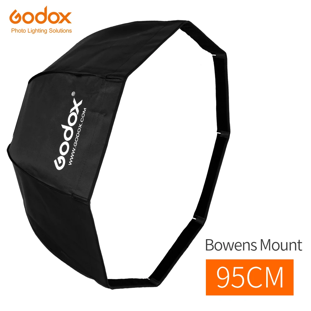 Godox 95 см 37,5 дюйма складной портативный восьмиугольный зонт-Отражатель софтбокс с креплением Bowens для студийная вспышка Speedlite