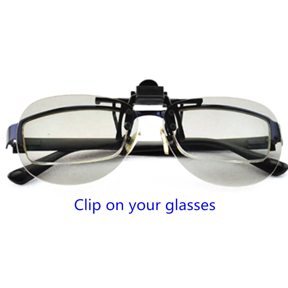 2 шт./упаковка 3d очки для телевизоров/кинотеатров/фильмов|3d glasses clip on|clip on 3d3d sony tv |