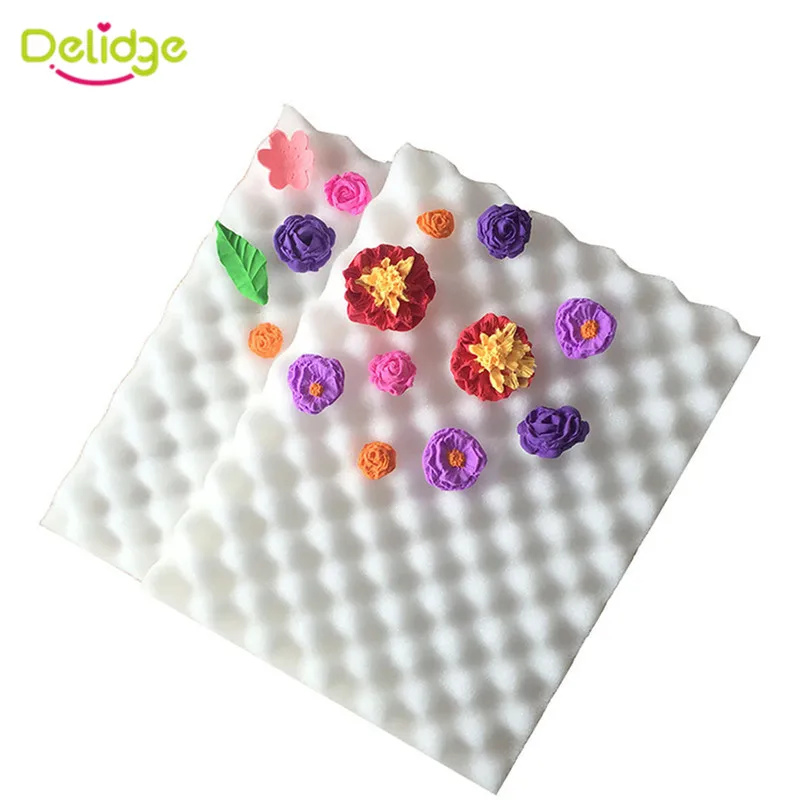 Delidge 2 шт./компл. инструменты для помадки и торта цветов из мастики формовочная