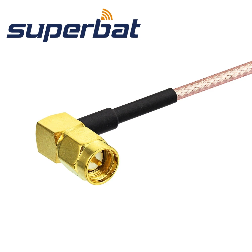 Соединительный кабель Superbat с разъемом SMA Прямоугольный двойной Обжим RG316