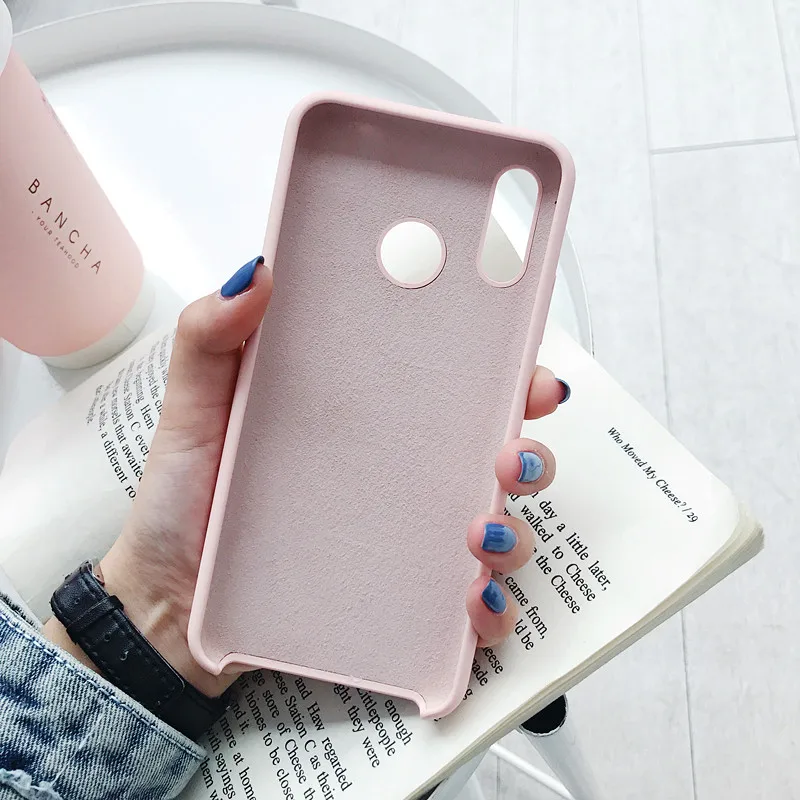 Роскошный жидкий силиконовый чехол для телефона Huawei Mate 20 Lite Nova 3 Honor Note 10 мягкая