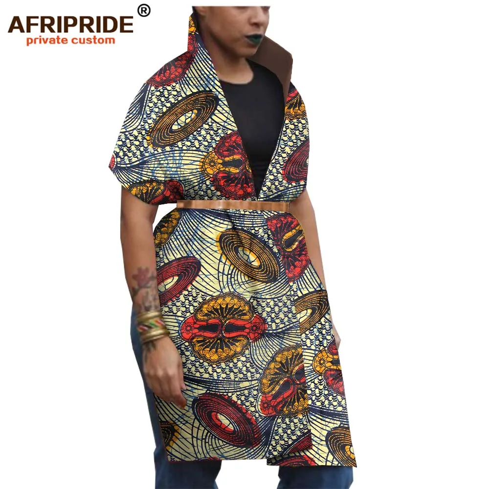 2019 африканские платья Дашики для женщин с косым кимоно Африканское Анкара
