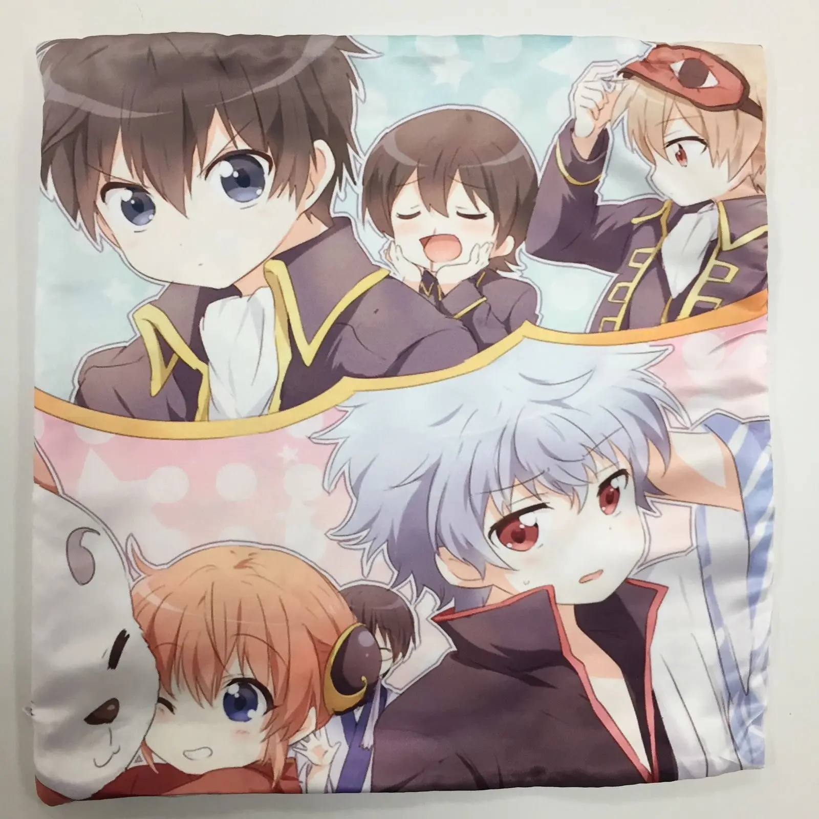 Gintama Джин Тама двухсторонняя подушка чехол наволочка манга для косплея милая