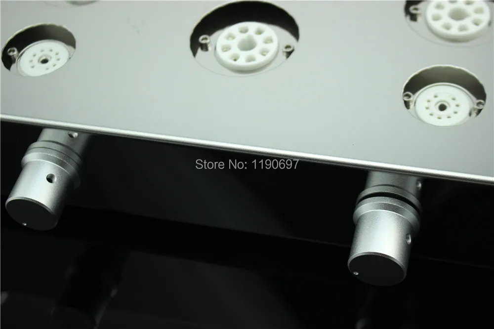 Усилитель шасси из нержавеющей стали перфорированный корпус DIY EL34+ 6N2J+ 5Z4PJ аудио шасси 1 комплект