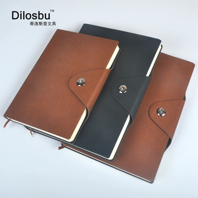 Кожаная книга Dilosbu Filofax A5 бумажный блокнот путешественника B5 черный дневник
