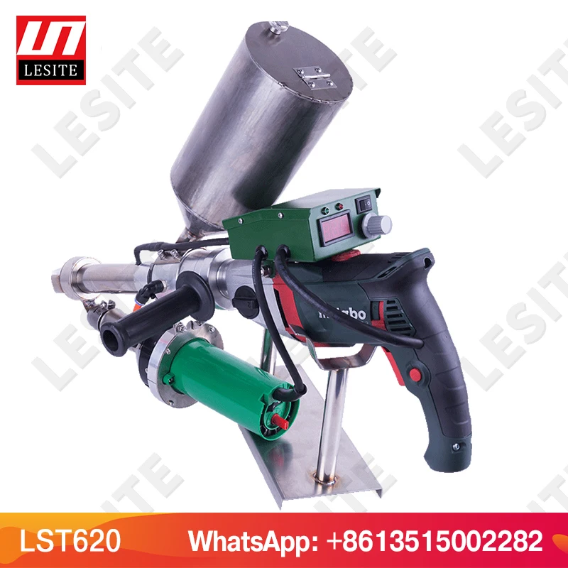 Preise Kunststoff Granulat Extrusion Schweißer Kunststoff Pellet Extruder Gun Handheld Extruder Maschine LST620 LESITE