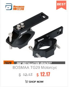 BOSMAA L70/L72 Универсальный светодиодный кронштейн для крепления фары мотоцикла, держатель для Harley-Davidson и т. Д