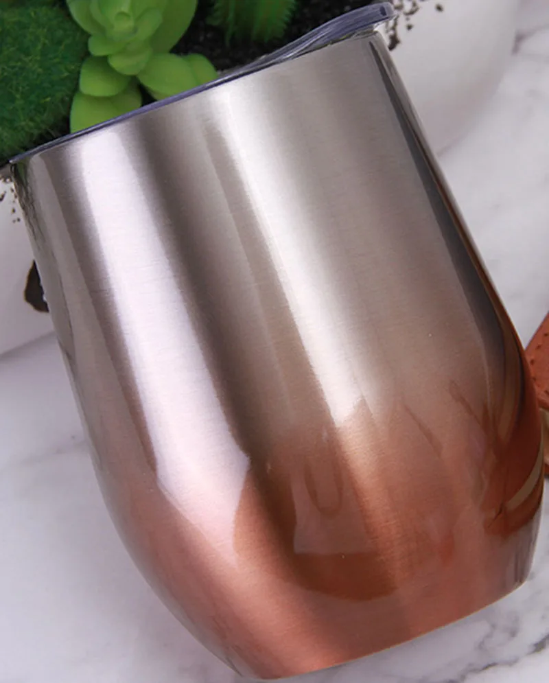 Новый рождественский подарок кружка с изоляцией для ногтей 12 унций вакуумная яиц