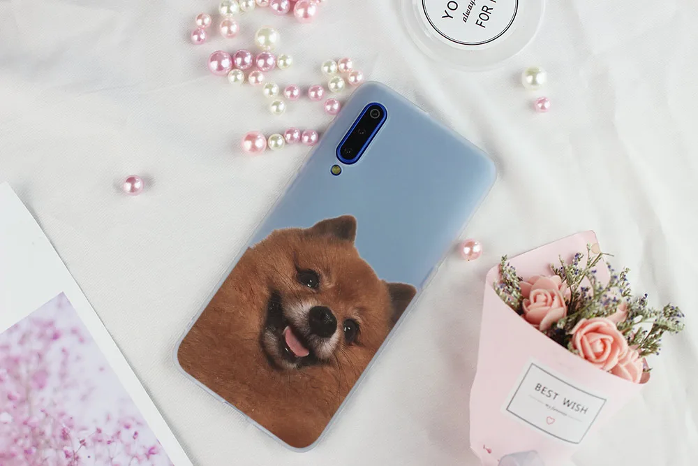 Pomeranian dogs Soft TPU Case For Xiaomi Mi 12 11 Pro Ultra 10 9 8 SE 6X A3 A2 LITE cc9 cc9e Cover | Мобильные телефоны и