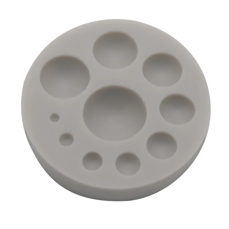 Круглая силиконовая форма Aomily для мастики помадки инструменты украшения тортов