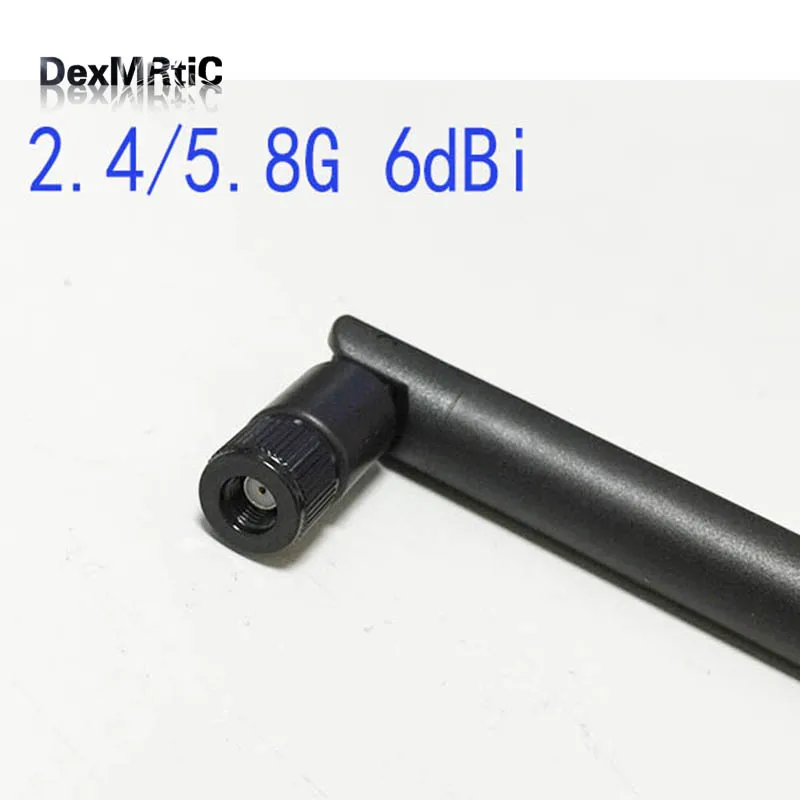 2 4G/Wi Fi 5 ГГц двухдиапазонная антенна 6dbi высокое усиление всенаправленная RP SMA