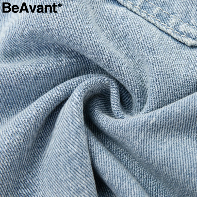 BeAvant короткая женская джинсовая юбка с высокой талией Летняя Повседневная мини джинсовая юбка Женская Асимметричная юбка на пуговицах