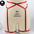 Пояс для чулок в стиле панк, пикантный портупея для танцев на шесте, чулки, подвязка для чулок