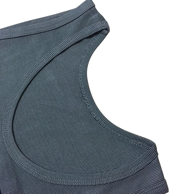 Майка мужская Трикотажная синяя с магнитной застежкой | Мужская одежда