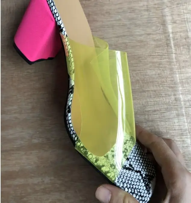 2019 г. Женские сандалии пикантная Модная Повседневная Удобная прозрачная