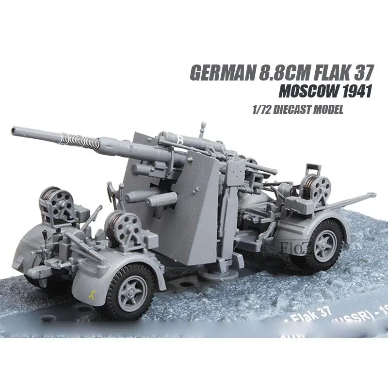Немецкий 8 см Flak 37 Москву 1941 1/72 литой под давлением модель готовой Танк IXO| |