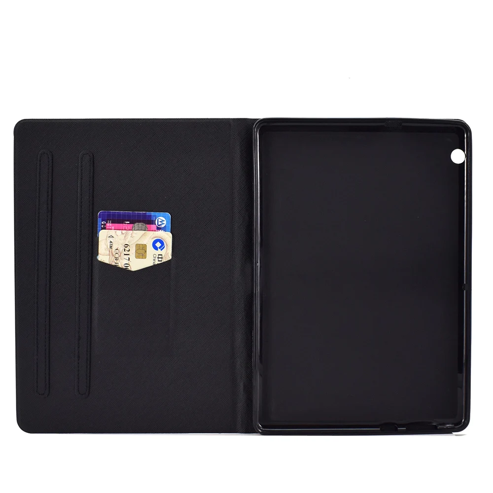Подставка Флип из искусственной кожи чехол для huawei MediaPad t3 10 huawei T3 10 чехол для планшета умный чехол Fundas Coque панда слон