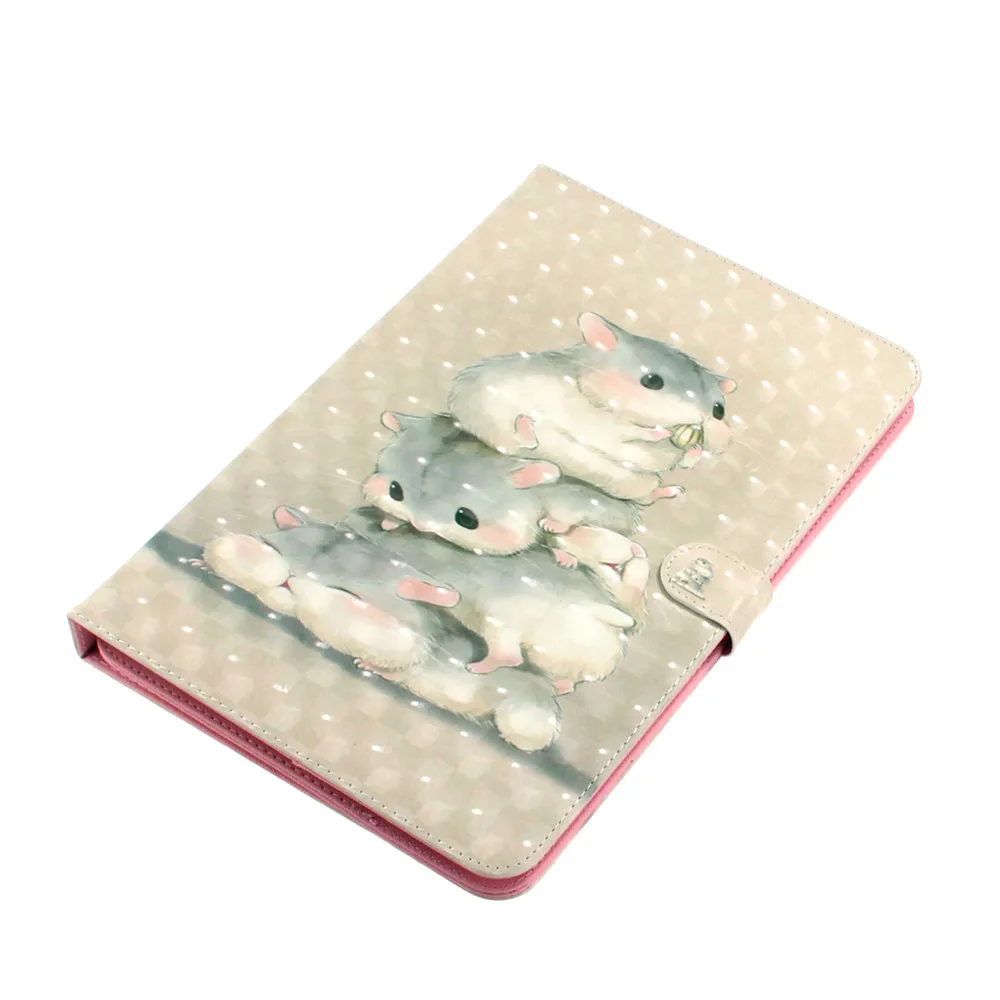 Чехол-накладка для планшета из искусственной кожи плоский универсальный 8 дюймов