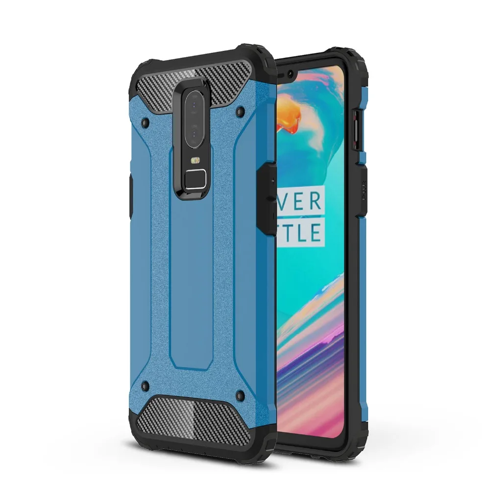 Броня чехол для OnePlus 5 т 6 Heavy Duty Защита противоударный Прочный задняя крышка